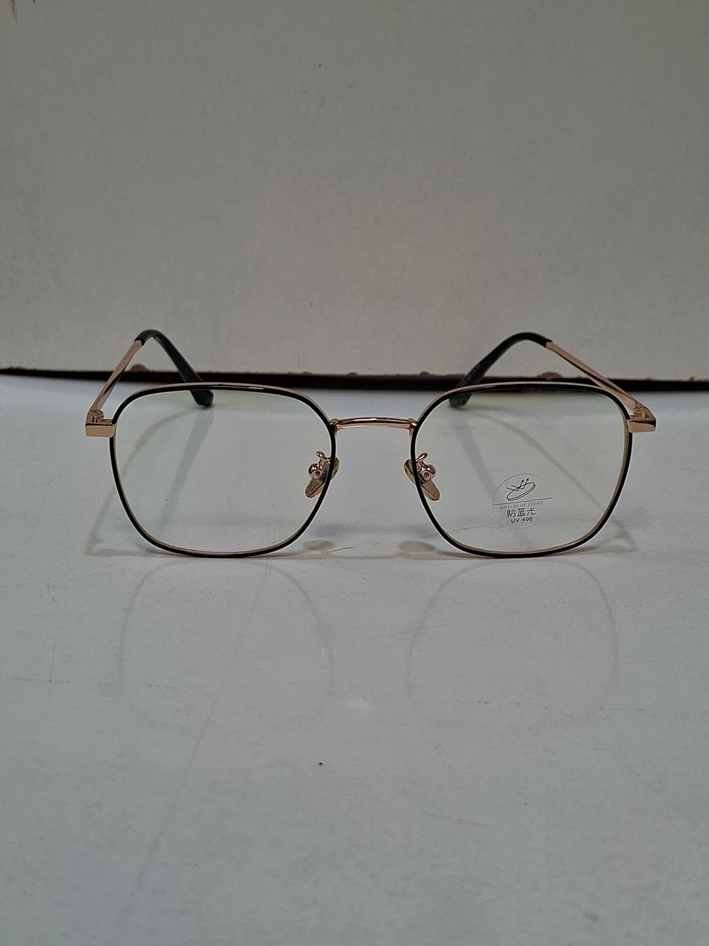 Eye Centa Collection Noir Rose Square Metal Optical